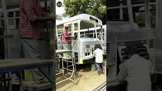 New Apsrtc bus coach manufacturing works at Vijayawada Autonagar bus apsrtc viral short [upl. by Ivad]