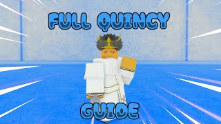 The Full QUINCY Progression Guide In Type Soul Trainee To Voltstanding [upl. by Anuala]