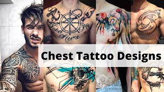 Chest tattoo designs for men  Simple chest tattoo  Small chest tattoo 2022  Lets style buddy [upl. by Pru925]