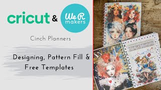 Cricut amp We R Makers Cinch Planners Part 1  Design [upl. by Rohclem777]