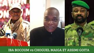 Iba bocoum vs Choguel Maïga et Assimi Goita [upl. by Enellij]