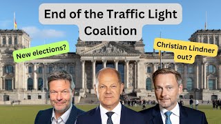 Germanys Traffic Light Coalition nears its end [upl. by Analrahc964]