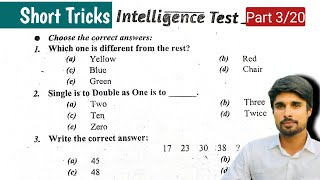 How To Solve Verbal Intelligence  Verbal Reasoning Test Preparation  Part320 [upl. by Adnileb]