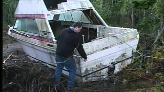 Fishing Boat Dumped Like Trash in Vancouver Island Forest Sparks Search for Her Captain [upl. by Nnaul270]