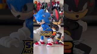 Can I recreate the iconic Sonic Adventure 2 pose sonic sonicthehedgehog sonicmovie toys cover [upl. by Inatirb]