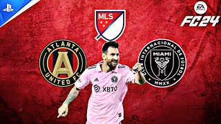 EA FC24  Atlanta United vs Inter Miami  PS5™ 4K60 Gameplay  Major League Soccer 2024  Messi [upl. by Neenej238]