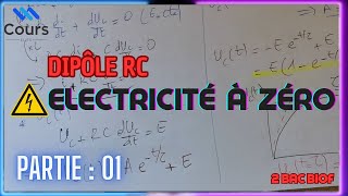 2 BAC  Dipôle RC  Électricité Résume [upl. by Jb903]