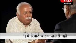 Seedhi Baat We believe in united India Mohan Bhagwat  Part 2 of 4 [upl. by Dnumsed]