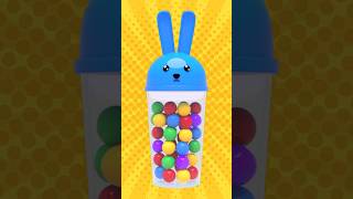 rabbit shake color blocks  Johny Johny Yes Papa  Nursery Rhymes amp Kids Songs  Kindergarten [upl. by Damali]