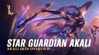 Wild Rift  Star Guardian Akali Skin Overview [upl. by Arundell]