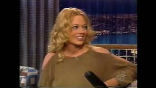 Jeri Ryan on Late Night November 15 2002 [upl. by Nylhsa]