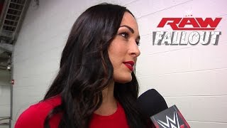 Brie Fights Back  Raw Fallout  Sept 1 2014 [upl. by Tawney]