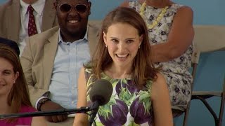 Natalie Portman Harvard Commencement Speech  Harvard Commencement 2015 [upl. by Shelly]