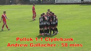 Pollok v Clydebank  11th May 2024  Just the Goals [upl. by Goddord71]