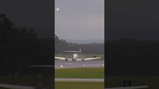 Plane makes emergency landing at Newcastle airport [upl. by Eceertal]