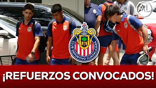 🚨¡VIAJAN REFUERZOS LOS CONVOCADOS A LA PRETEMPORADA EN CHIVAS VARIAS BAJAS EQUIPO INCOMPLETO [upl. by Llyrpa847]