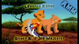 The Lion King  I just cant wait to be King Norwegian HD [upl. by Dammahum]