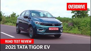 2021 Tata Tigor EV review  Is India’s most affordable EV worth it  OVERDRIVE [upl. by Emlyn567]