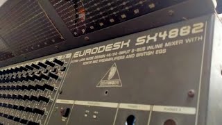 behringer eurodesk sx4882 [upl. by Nareht397]