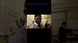 Bromine water test  Qualitative test of phenol [upl. by Modesty]