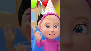 Wheels on the Birthday Bus Horn Koka TV nurseryrhymes shorts wheelsonthebus [upl. by Arahat]