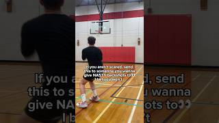 You’re too SCARED to do this 👀 shorts viral sports athlete basketball ballislife fyp nba [upl. by Akeber]