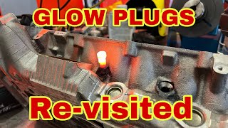 OM606 STUCK Glow Plugs ReVisited How To get them out [upl. by Margarita]