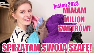 🍂 JESIENNE PORZĄDKI W SZAFIE 2023 cz3 SPRZĄTAM SWOJĄ SZAFĘ ShoeLove [upl. by Kirk]