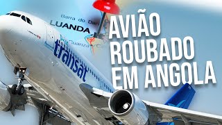 FOI ROUBADO EM ANGOLA UM AVIÃO BOEING 727  VEJA COMO FOI [upl. by Nodnerb]