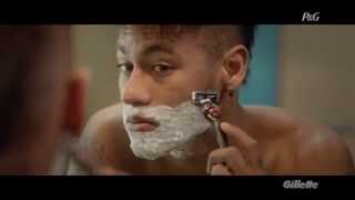 Neymar Jr in the Gillette commercial [upl. by Medin459]