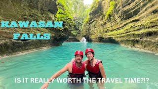 KAWASAN FALLS CANYONEERING MOALBOAL CEBU AND OUR TRAVEL TROUBLES here in the Philippines 🇵🇭 [upl. by Chatterjee943]