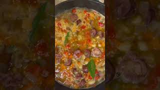 Butter Bean and Sausage Cassoulet recipe cooking frenchrecipes dinnerideas recipedinner [upl. by Klatt]