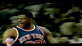 Tony Kukoc 18 Game Winning Shot Patrick Ewing Early Celebration [upl. by Barri]