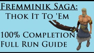 RSMini Fremminik Saga Thok It To Em 100 Completion Guide [upl. by Olotrab940]