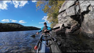 Lake Zoar CT Kayak Tour Zegul Arrowplay Lendal Paddles NRS Astral [upl. by Atikal]