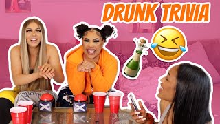 DRUNK TRIVIA 🤣🍾 FT HEAVEN MARINA amp JAHDAE [upl. by Itsud]