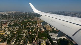 Lufthansa CityLine Embraer 195  Smooth Landing at Warsaw Airport [upl. by Isewk]