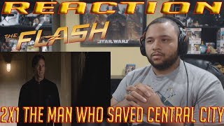 The Flash 2x1 quotThe Man Who Saved Central Cityquot REACTION [upl. by Magdalen]