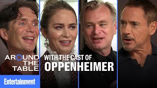 The Oppenheimer Cast Reveals How Christopher Nolan Gave Them Their Role  Around the Table [upl. by Anit]