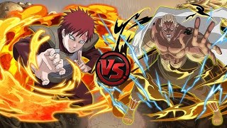 Naruto What If Sand Siblings vs Raikage Group [upl. by Aneehs99]