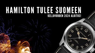 Hamilton tulee Suomeen Kellovuoden 2024 aloitus [upl. by Trutko]