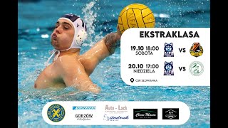 Piłka wodna  Ekstraklasa ALFA Gorzów Wielkopolski  KSZO Ostrowiec Waterpolo [upl. by Lehcer]