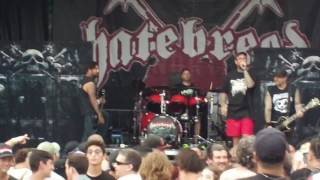 Hatebreed Live Warped Tour 2017 PNC Bank Arts Center [upl. by Burroughs321]