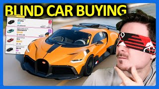 Forza Horizon 5  Blindfolded Supercar Buying Challenge [upl. by Eldreeda26]