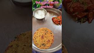 Methi ka thepla methi thepla soft and long shelf life for travel methi paratha [upl. by Yrtua]