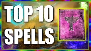 Top 10 Fun Spells in Skyrim Special Edition [upl. by Garold879]