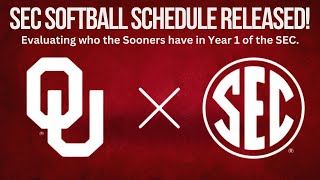 SEC Schedule Announced for OU Softball [upl. by Siravaj]