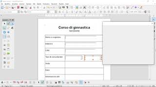 LibreOffice Writer 18 creare un modulo editabile [upl. by Garlan]