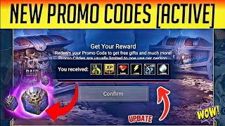 ALL NEW UPDATE⚠️PROMO CODES FOR RAID SHADOW  RAID SHADOW LEGENDS CODES  RAID CODES PROMO CODES [upl. by Nally]