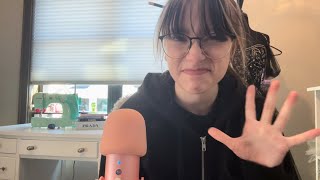 ASMR  Stressed Out Seamstress Does Your Prom Dress Consultation  Measuring and Writing [upl. by Pufahl]